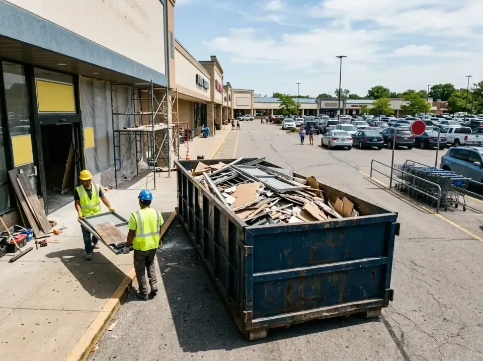 retail-store-renovation-debris-003 — frequently asked questions, Roll-off Dumpster Rentals in Riverside, MO